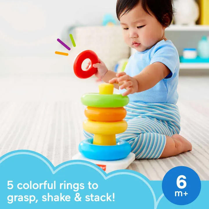 Fisher-Price Baby's First Blocks Rock-A-Stack