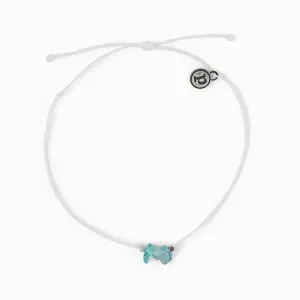 Fluorite Raw Stone Anklet