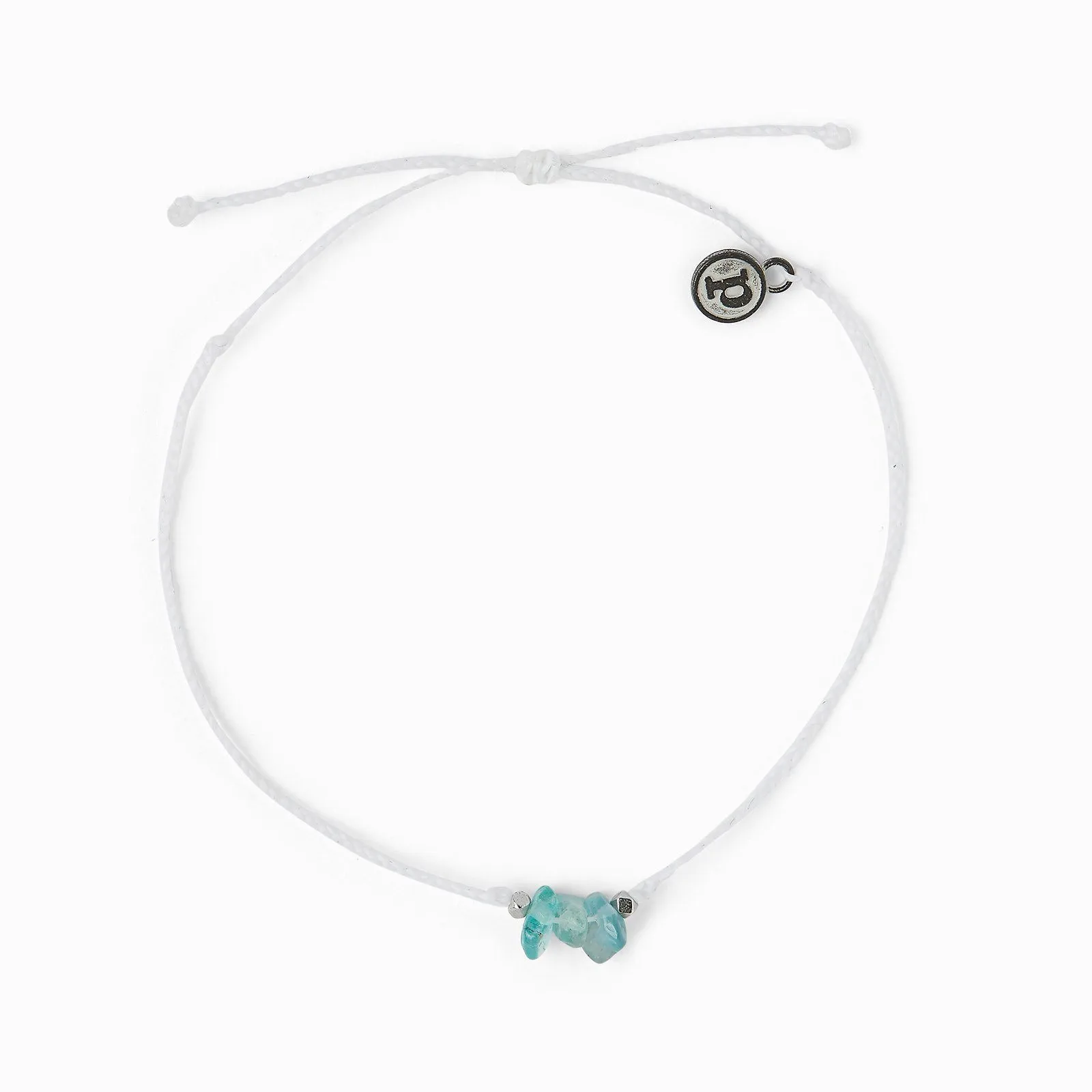 Fluorite Raw Stone Anklet