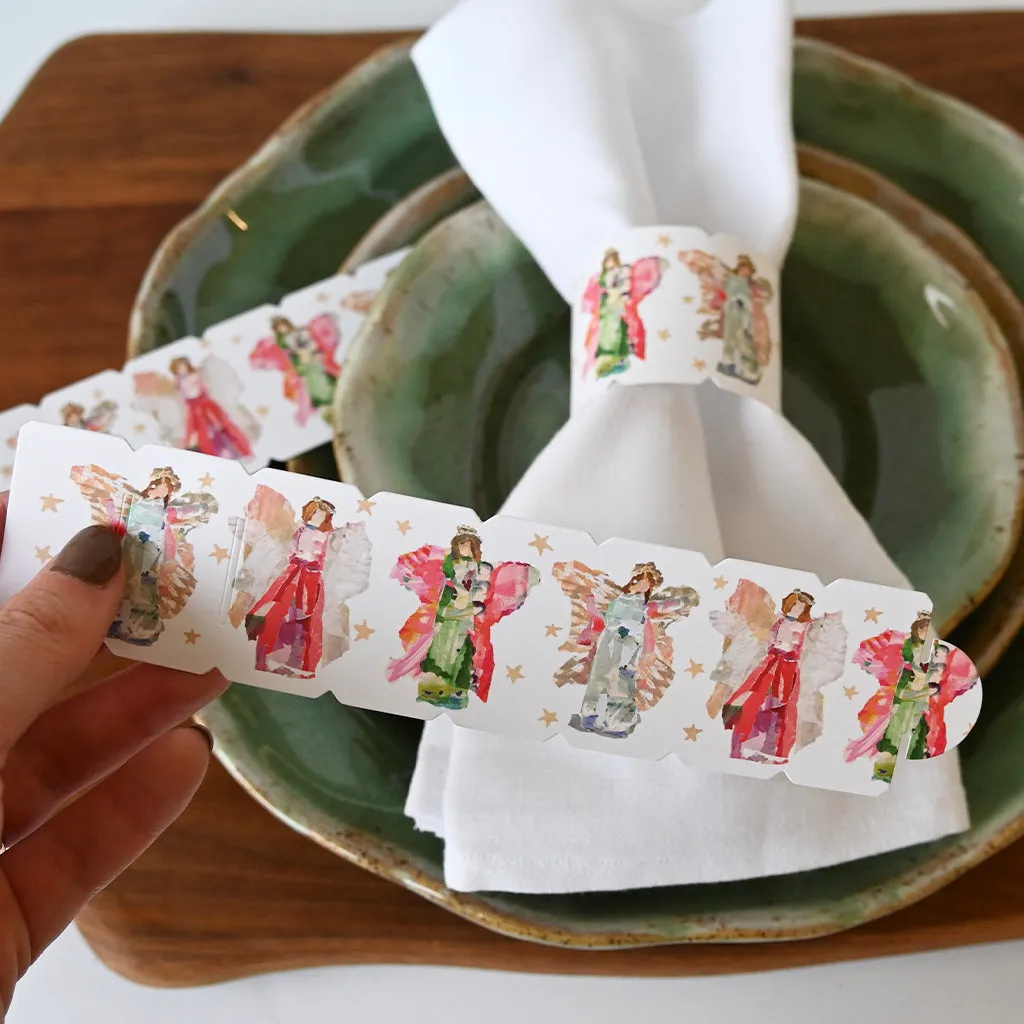 Glory Angels Paper Napkin Rings