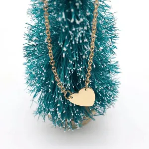 Gold & Silver Fine Chain Te Quiero Anklet
