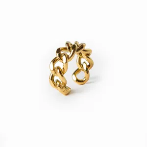Gold Chain Ring