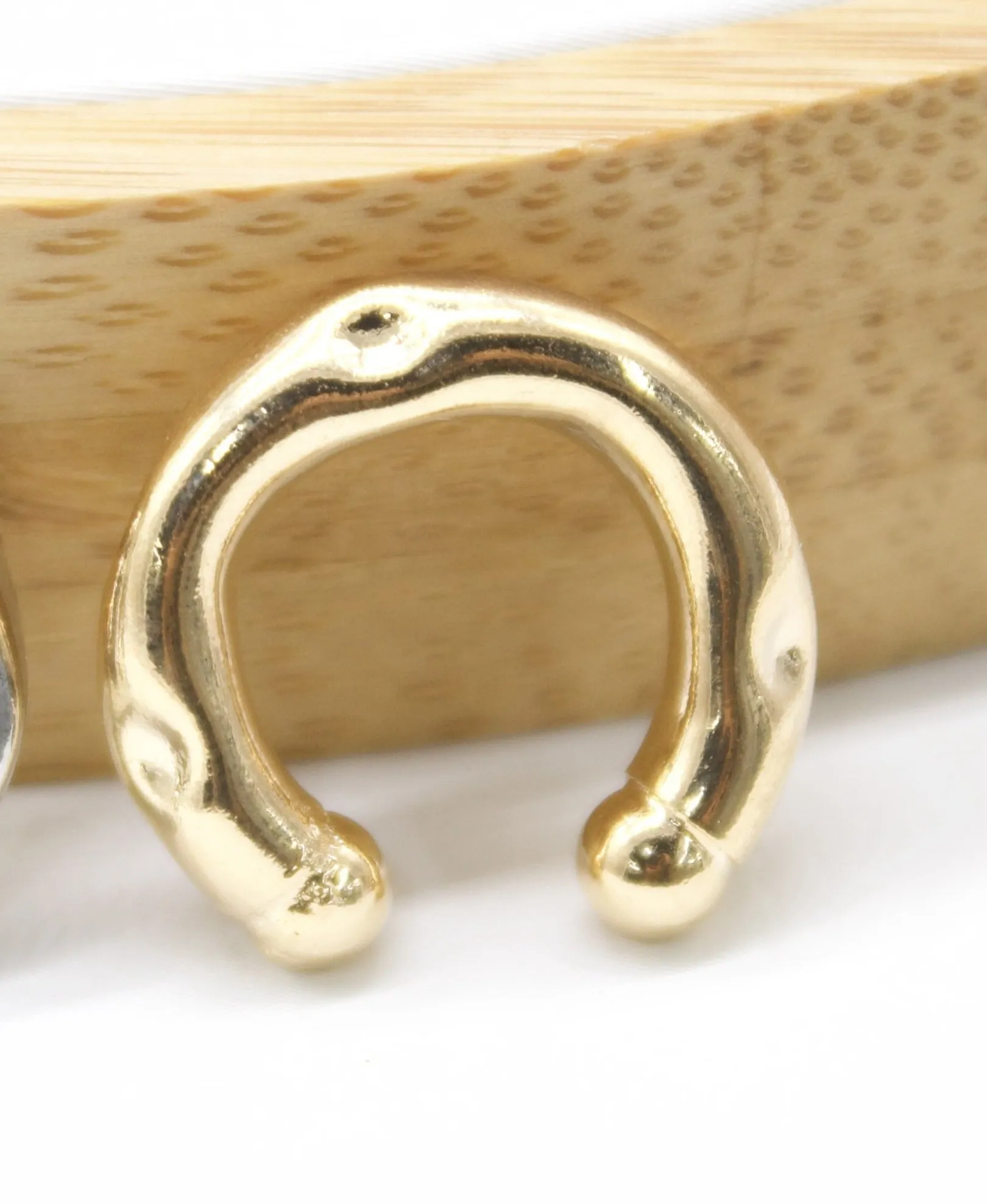 Gold Filled Minimalist Ear Cuff | Non-Pierced Earrings