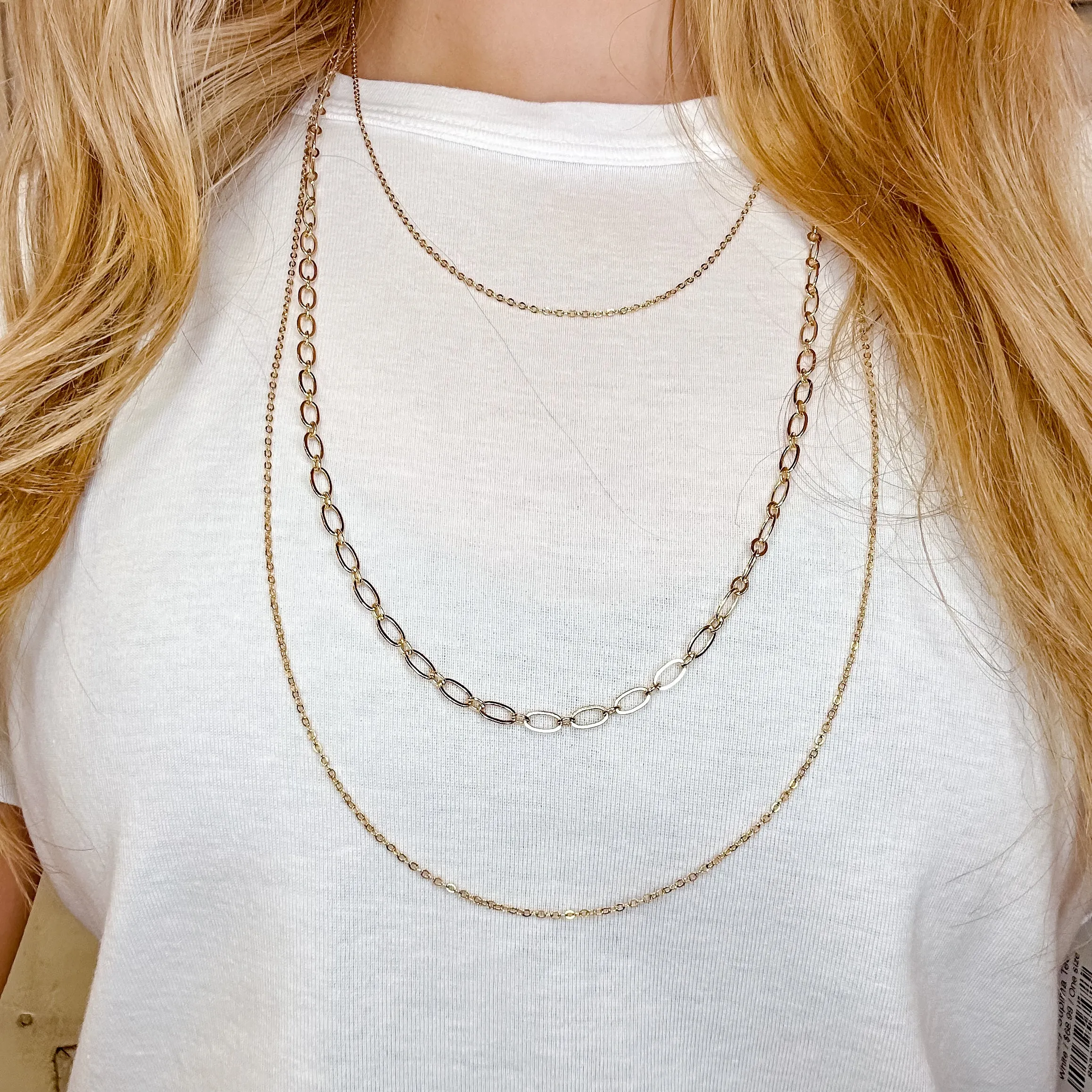 Gold Layering Necklaces