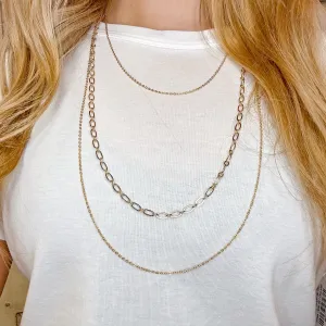 Gold Layering Necklaces