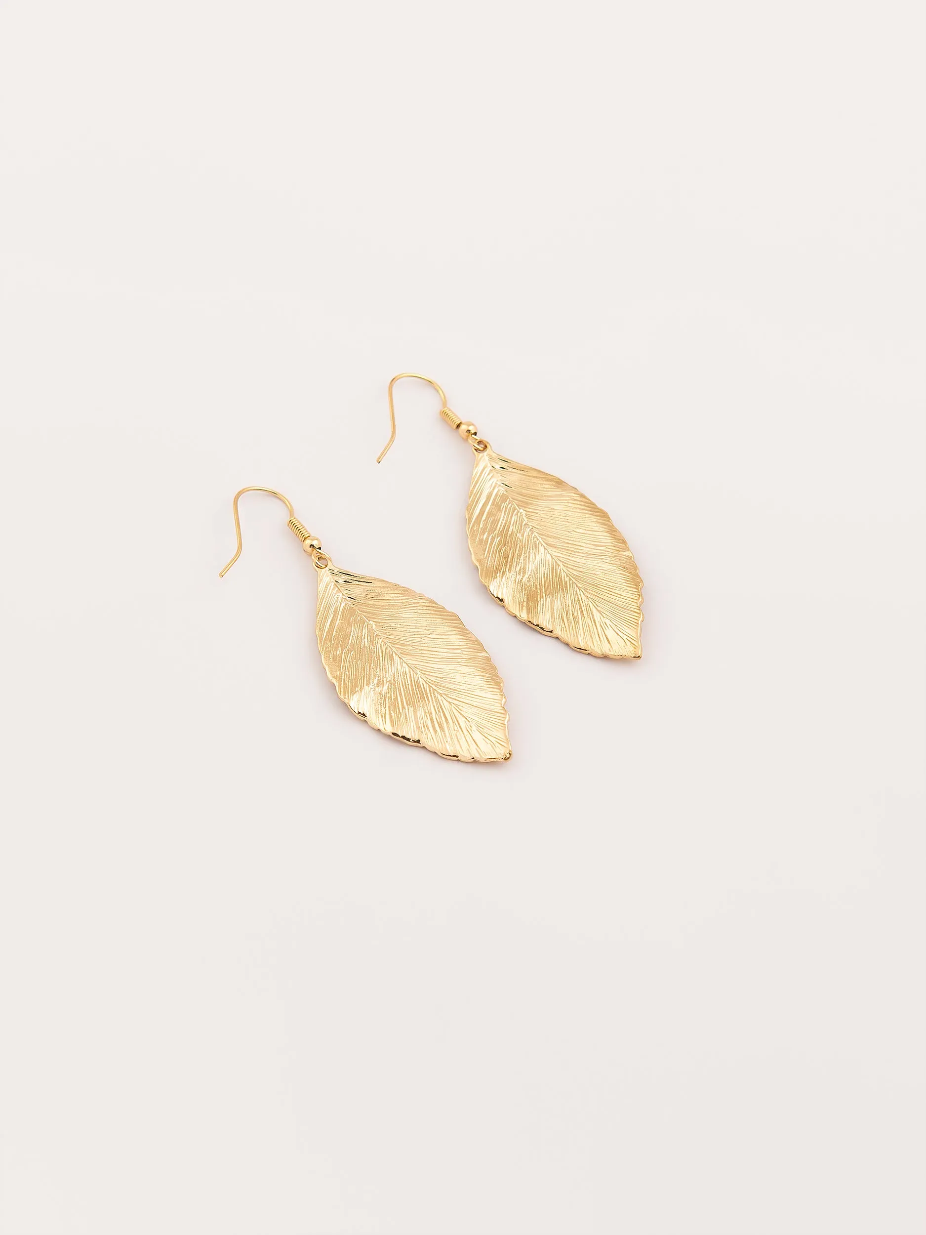 Gold Leaf Earrings