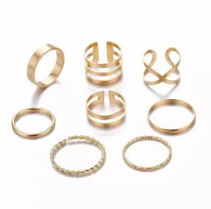 Gold Midi Rings
