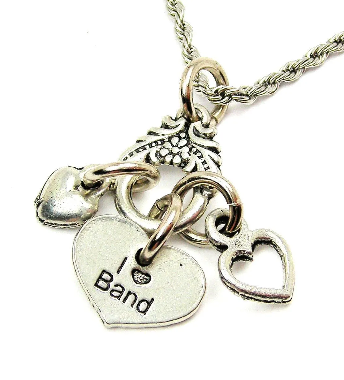 I Love Band Catalog Necklace