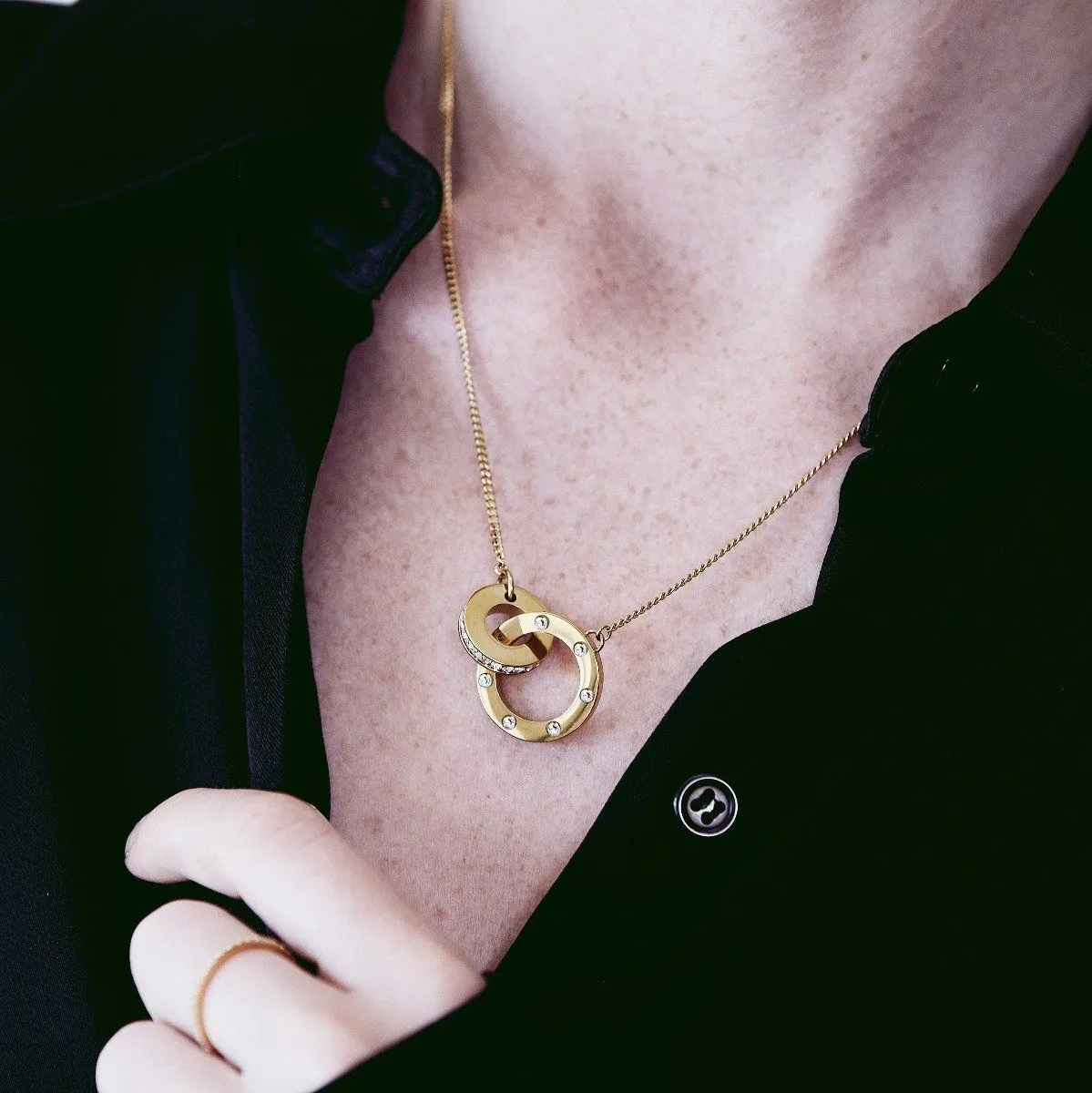 Ida Necklace Short Gold