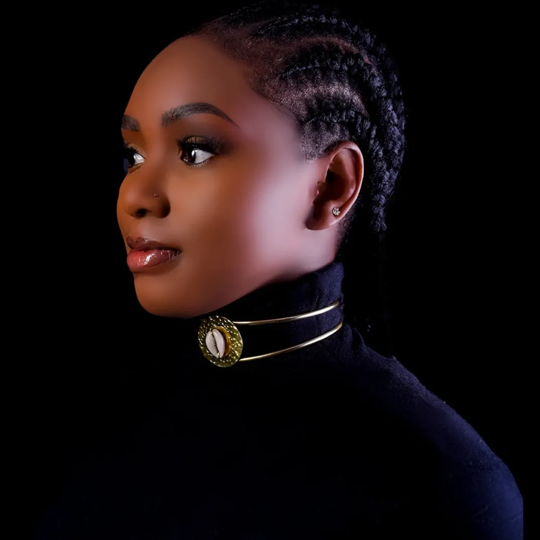 Jamala Brass Choker