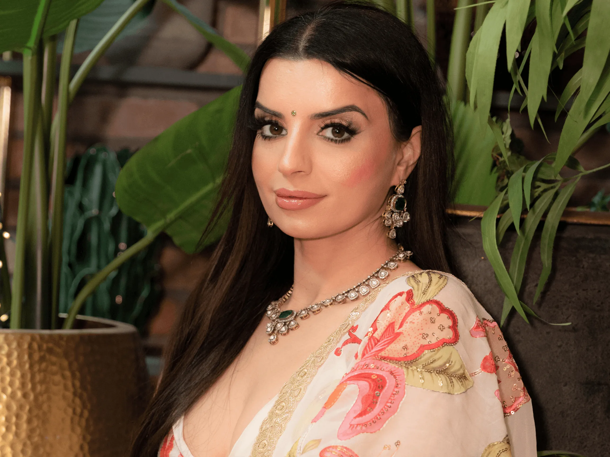 Kavya Green Stone Jewellery Set