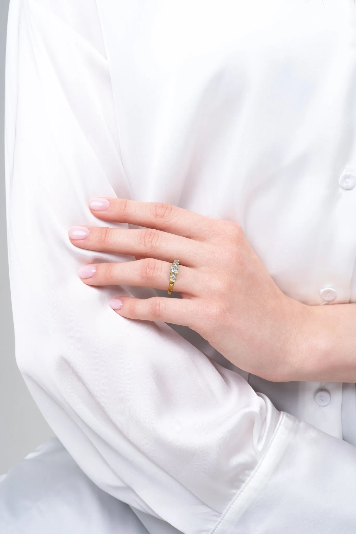 Lab Grown Diamond Rings Art Deco Engagement Rings - The Imogen Ring