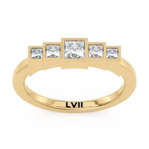Lab Grown Diamond Rings Art Deco Engagement Rings - The Imogen Ring