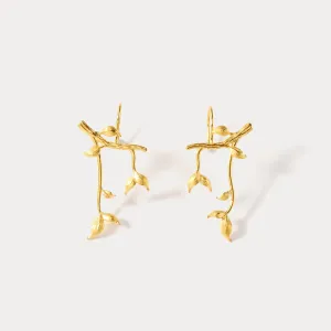 Leaves Branch Earrings