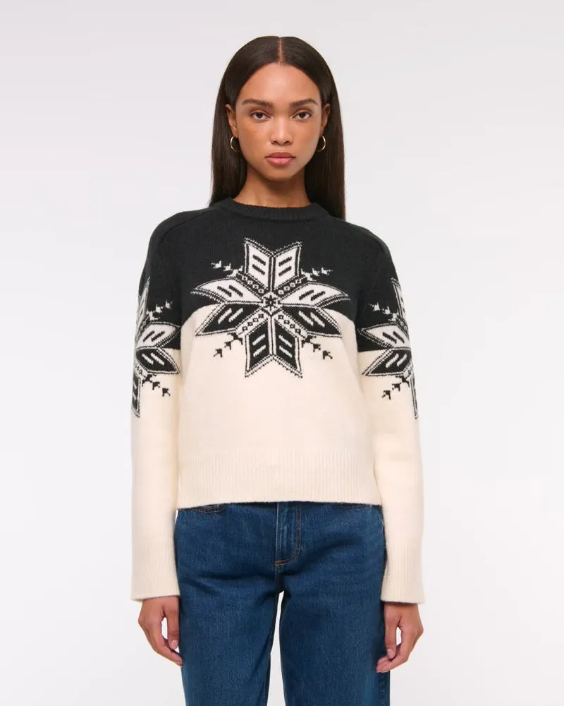Madeline Cable Crew Sweater