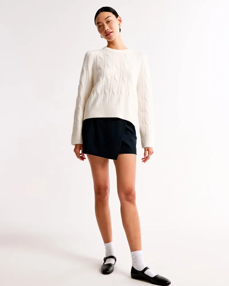 Madeline Cable Crew Sweater