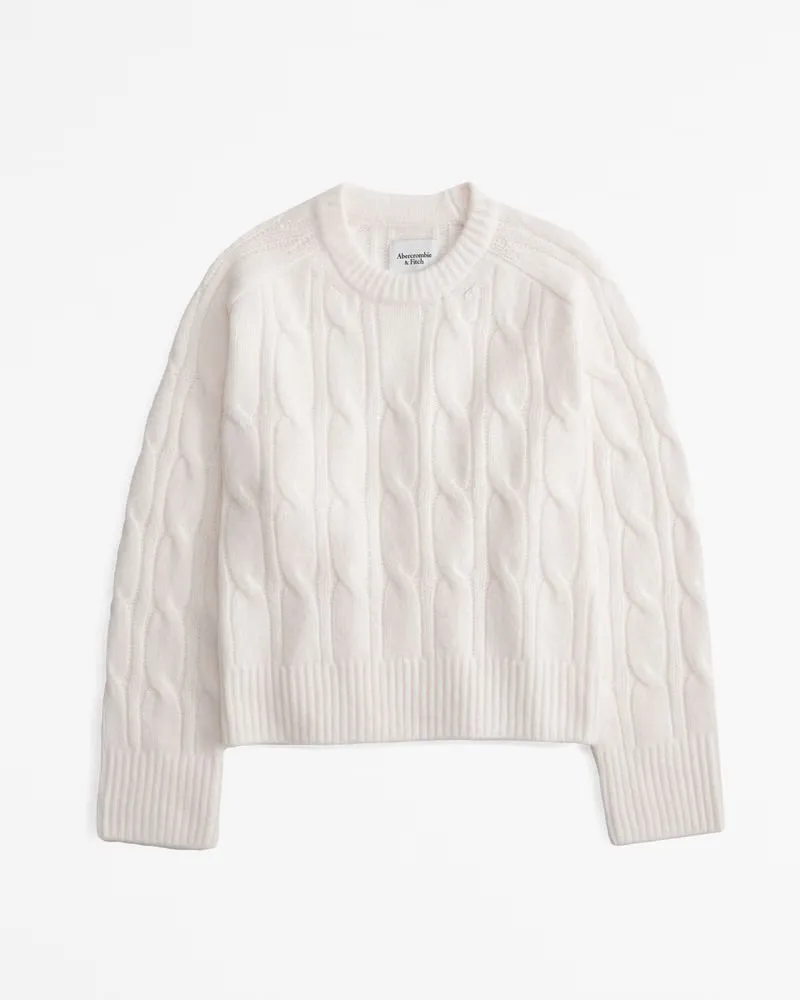 Madeline Cable Crew Sweater