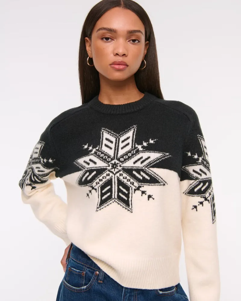 Madeline Cable Crew Sweater