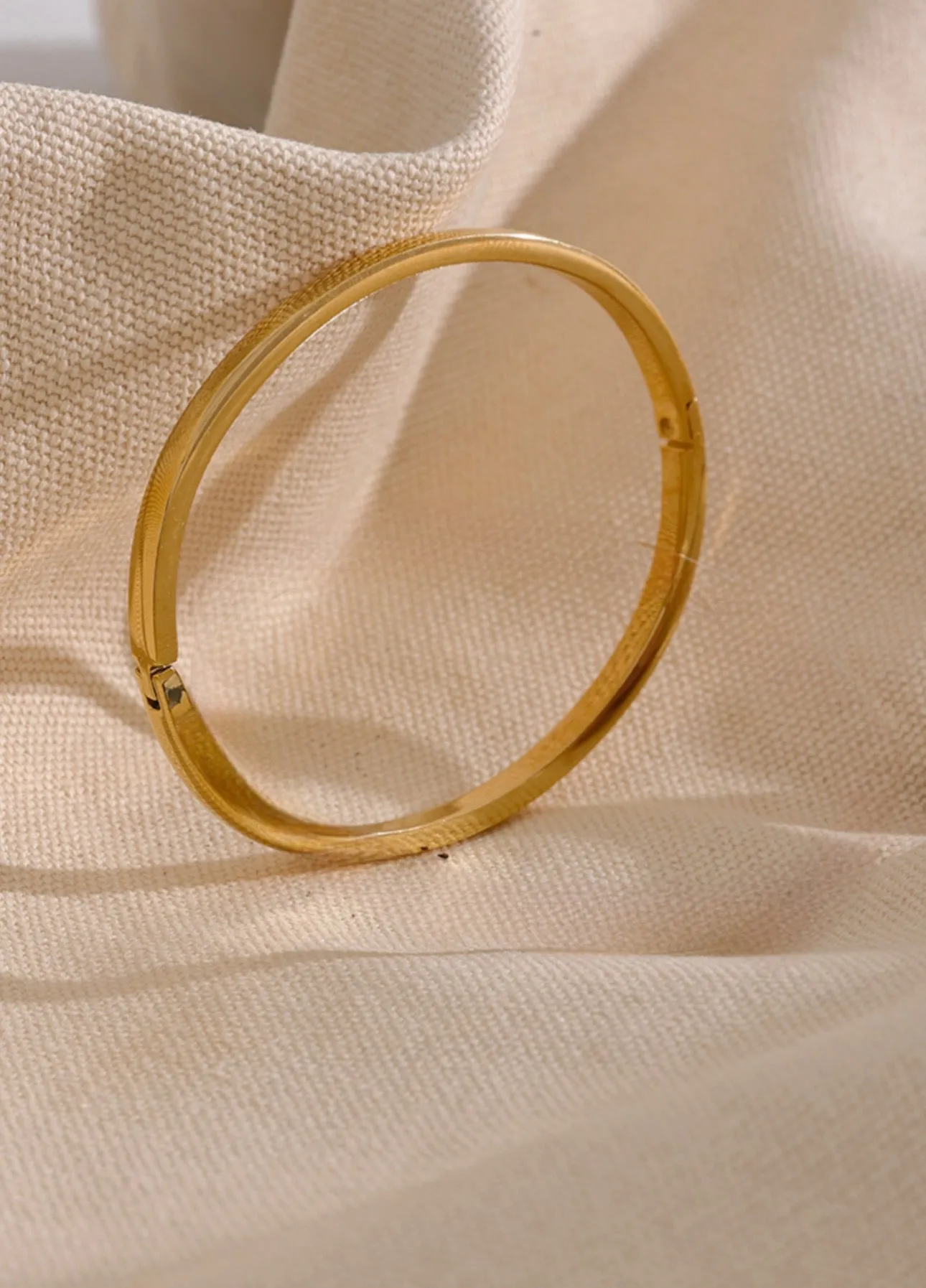 Malin Slim Bracelet - 18K Gold Coated