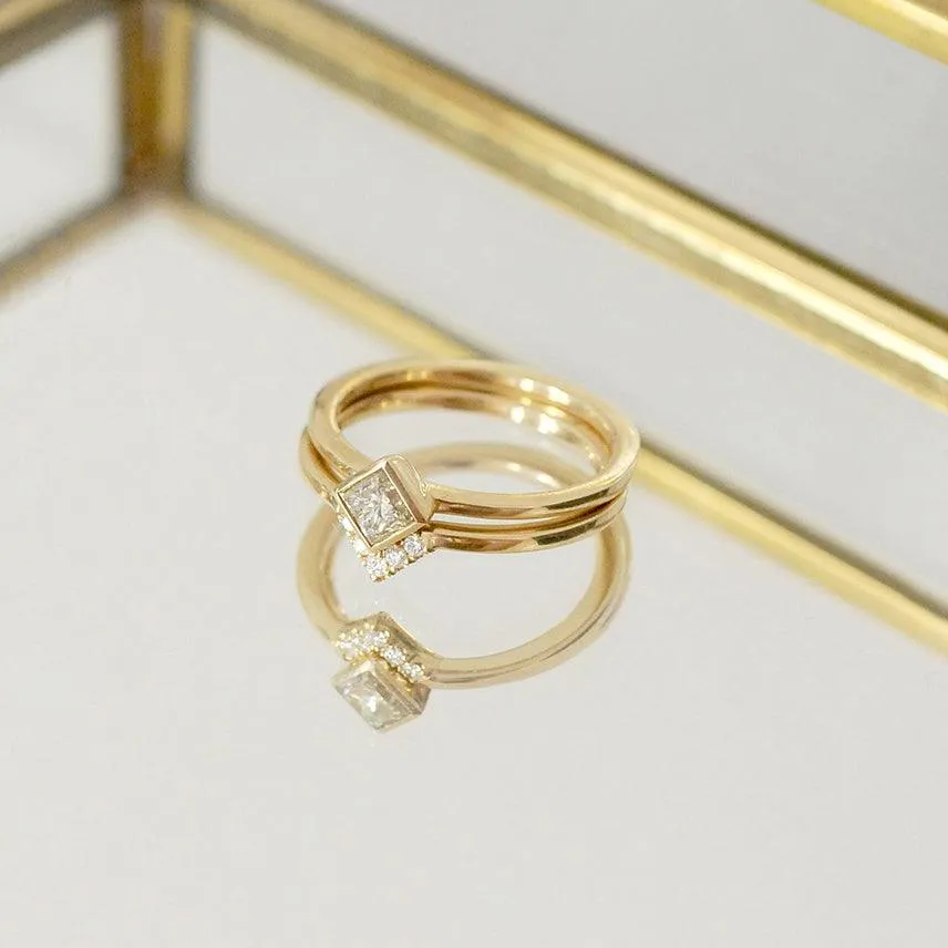 Mangala Diamond Fitted Ring