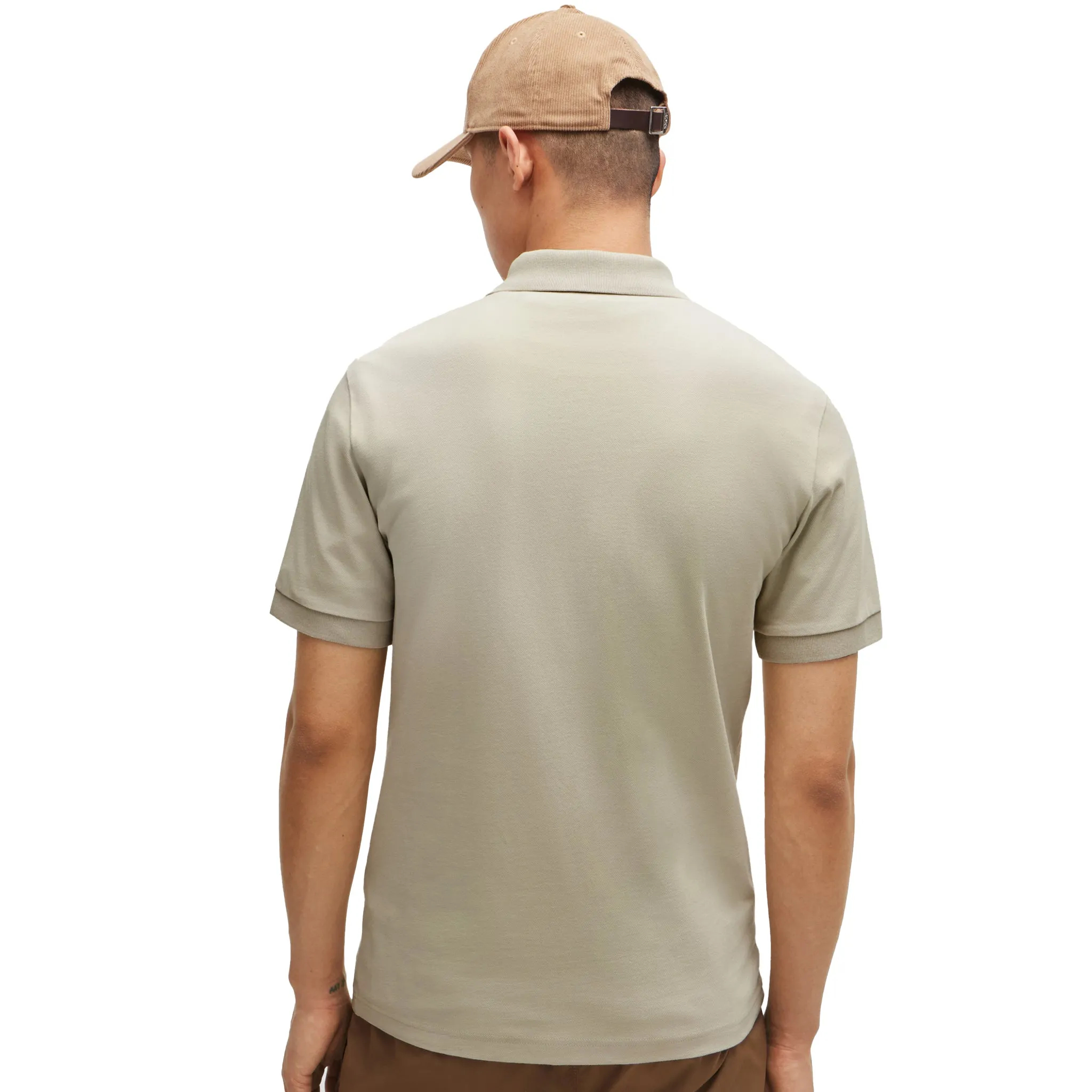 Mens BOSS Light Beige Passenger S/s Polo Shirt