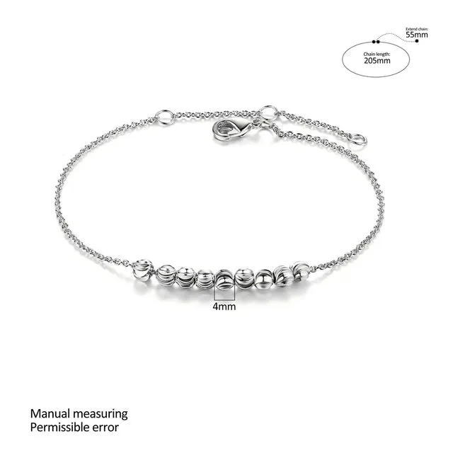 Metal Beads Anklets Chain