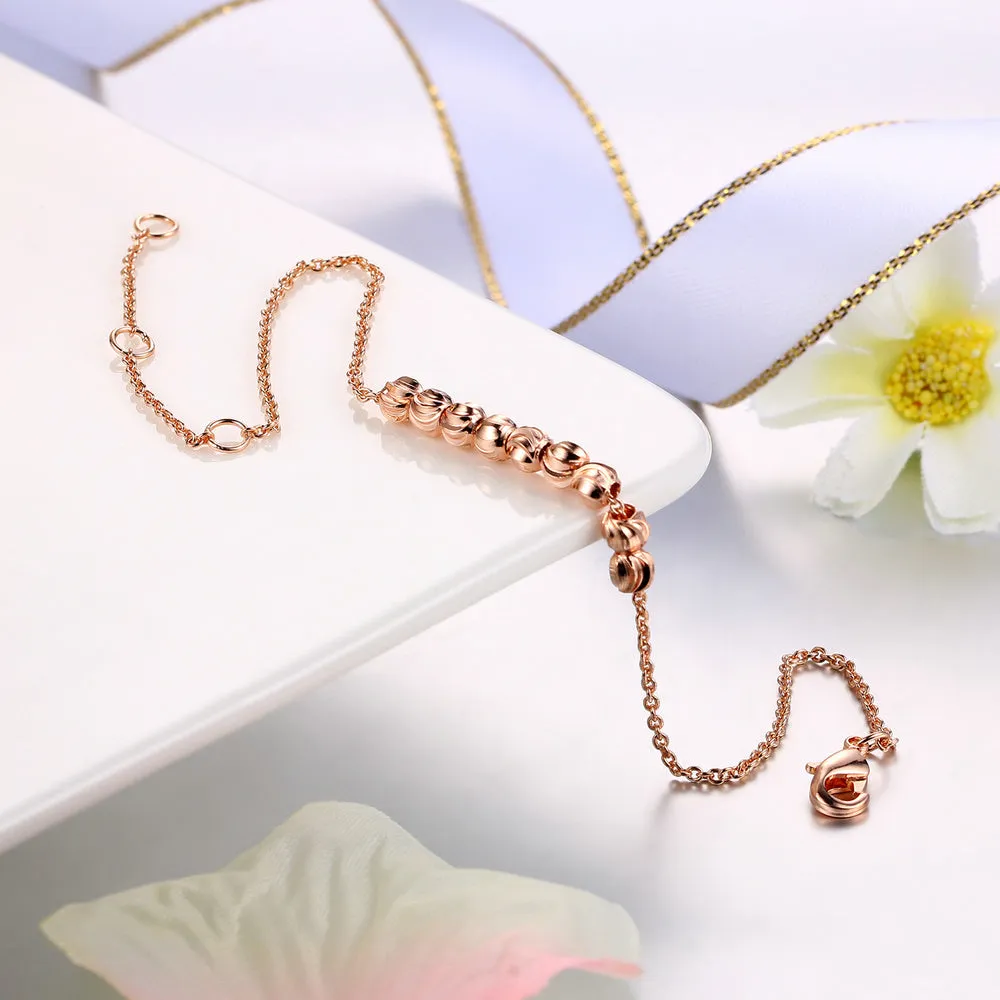 Metal Beads Anklets Chain