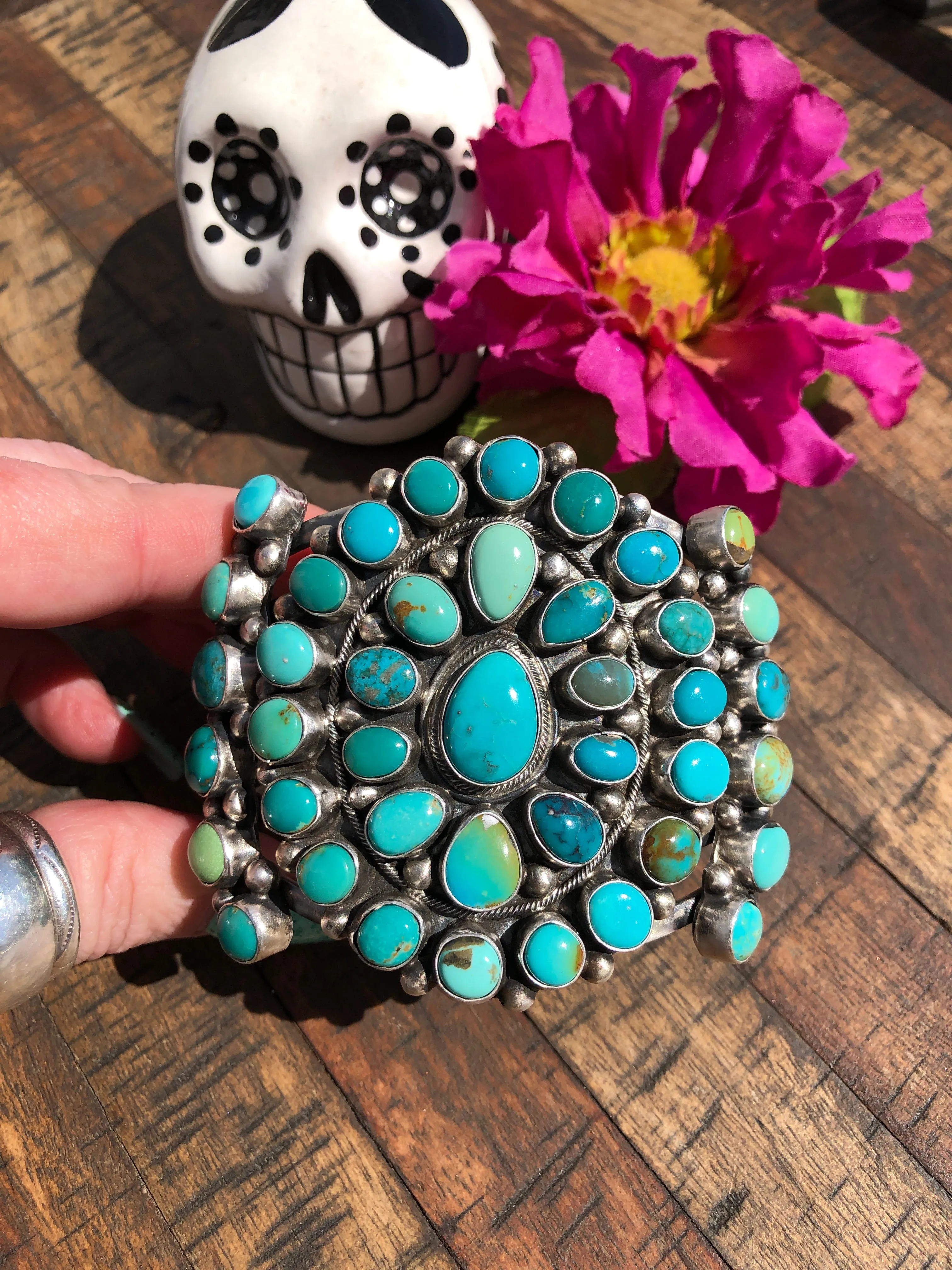 Mixed Mines Cluster Cuff