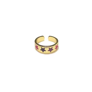 Multi Star Adjustable Ring