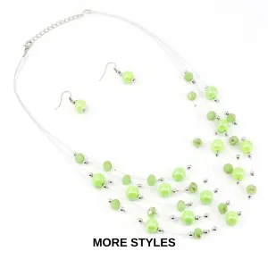 Necklace Sets Long/Short Beads