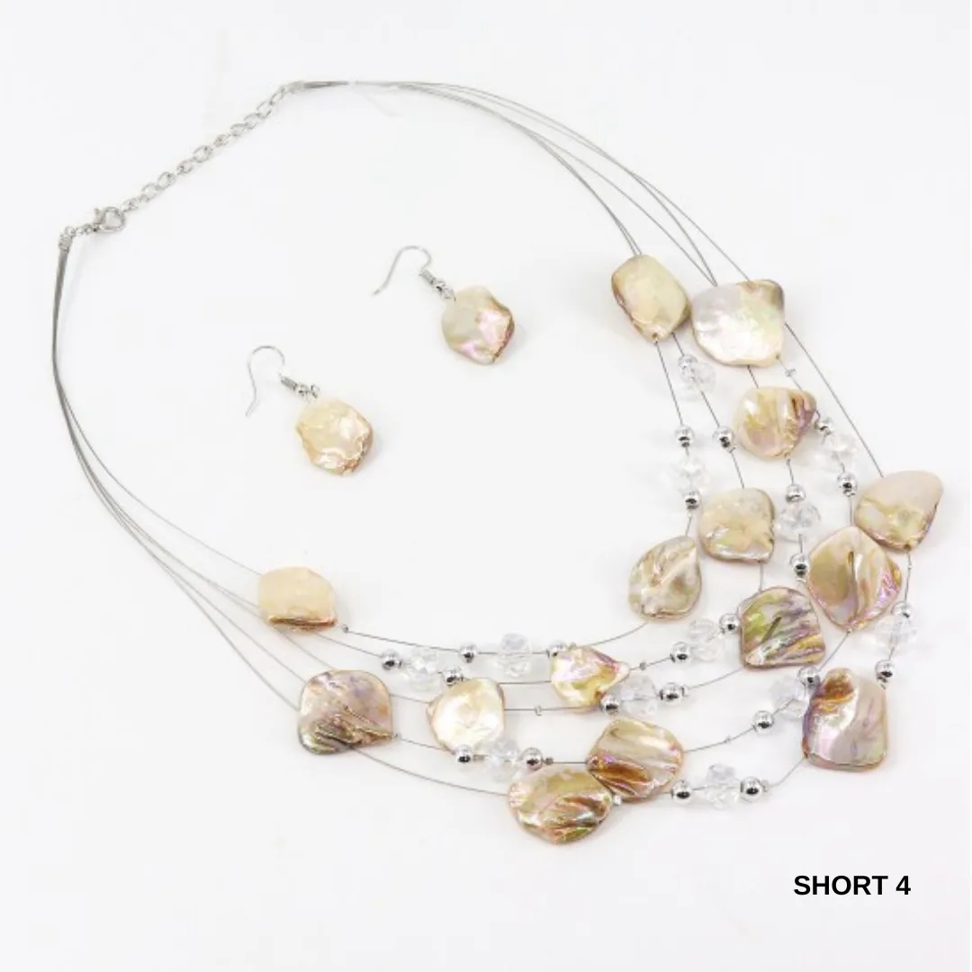 Necklace Sets Long/Short Beads