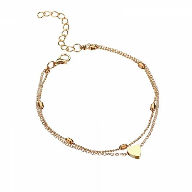 NEW Anklets Simple Dainty Foot Jewelry for Women, Silver/Gold/Rose Gold