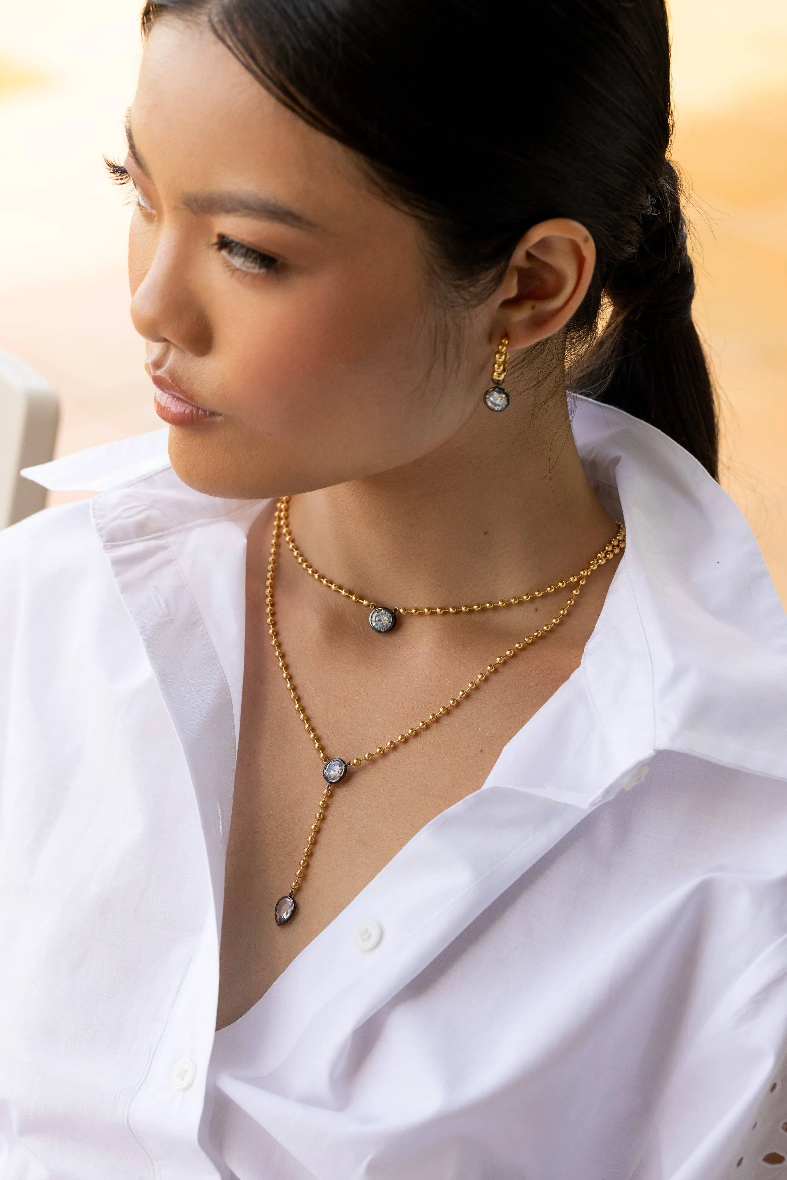 Olivia Y Drop Necklace