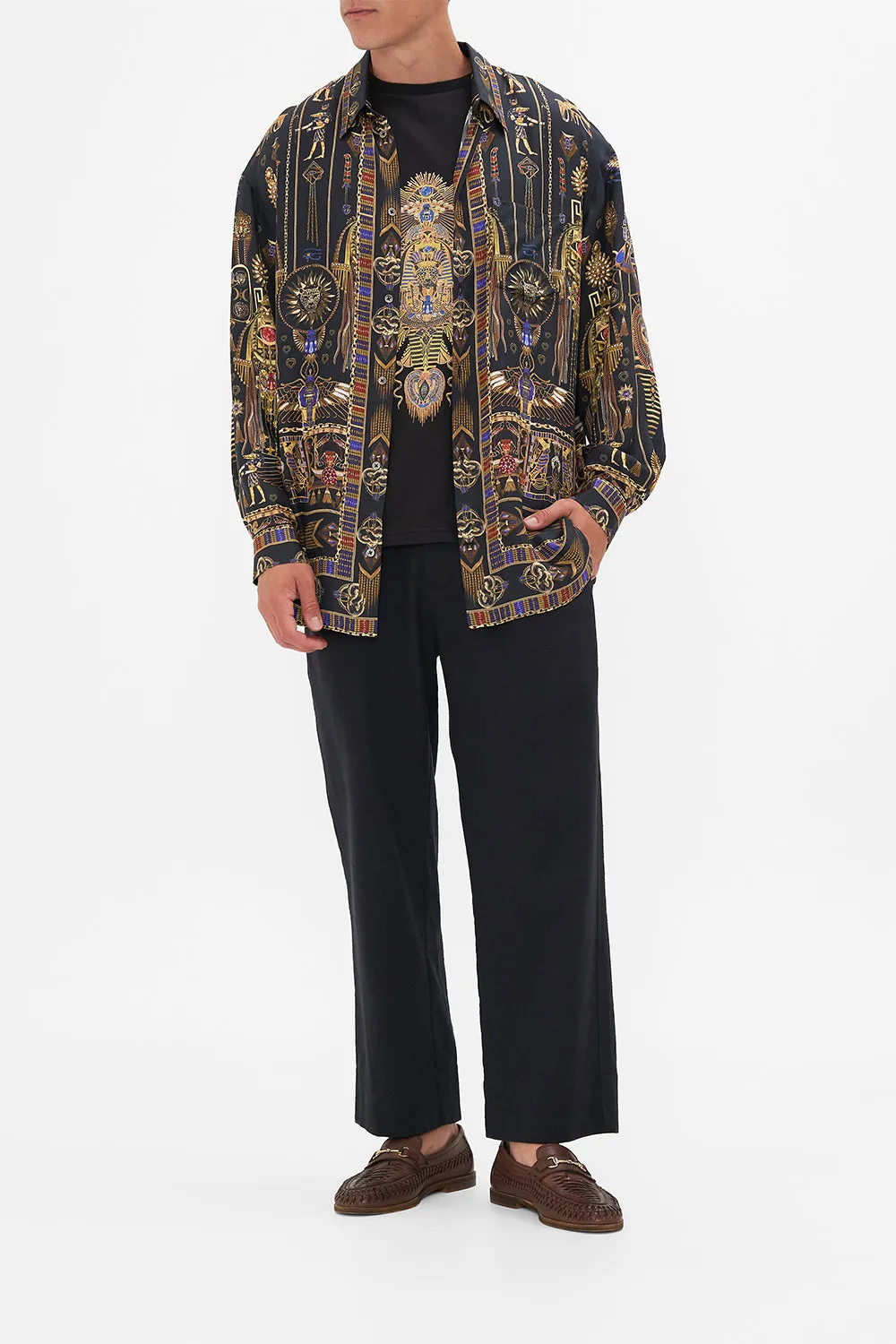 OVERSIZED SHIRT CARTOUCHE KINGDOM