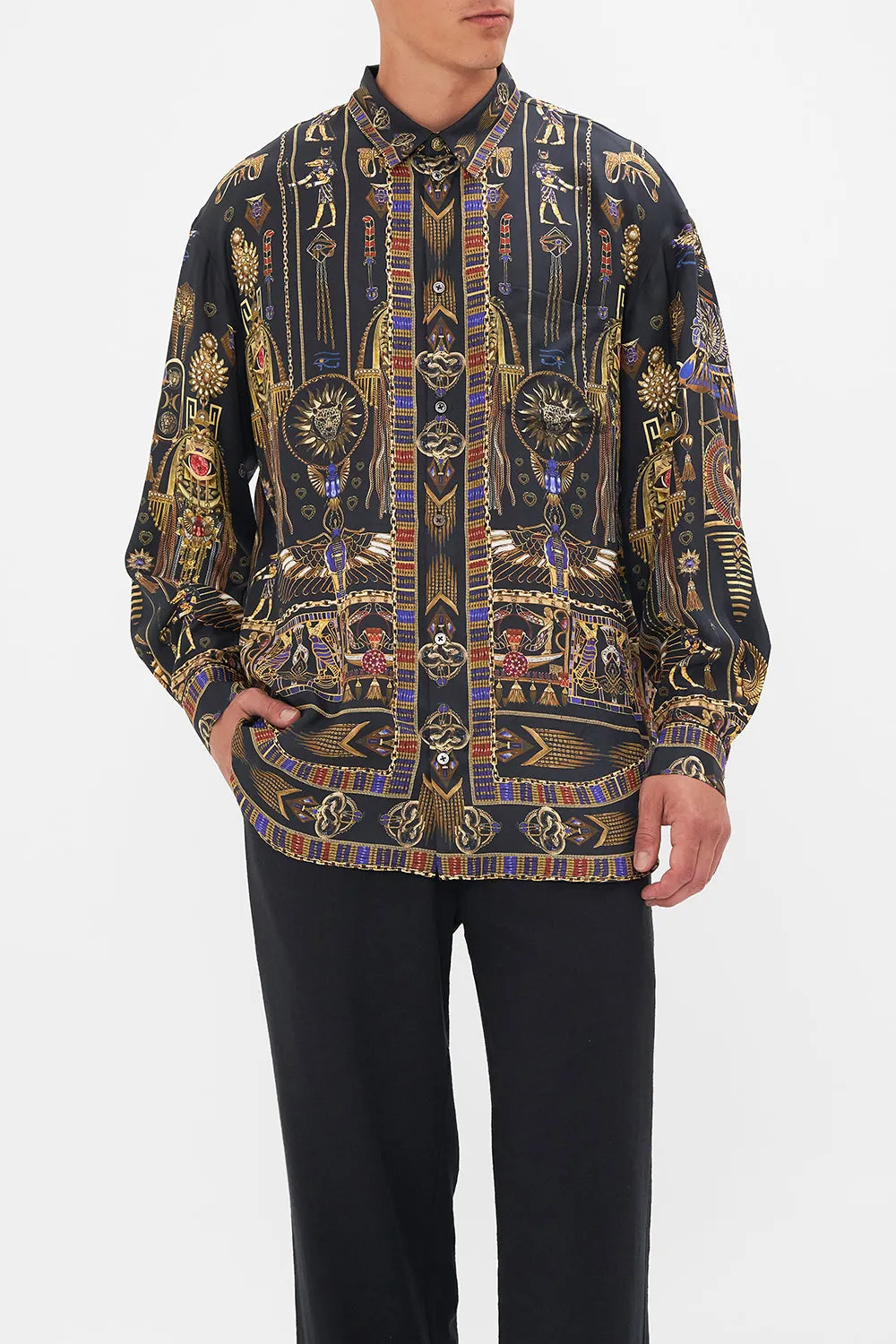 OVERSIZED SHIRT CARTOUCHE KINGDOM