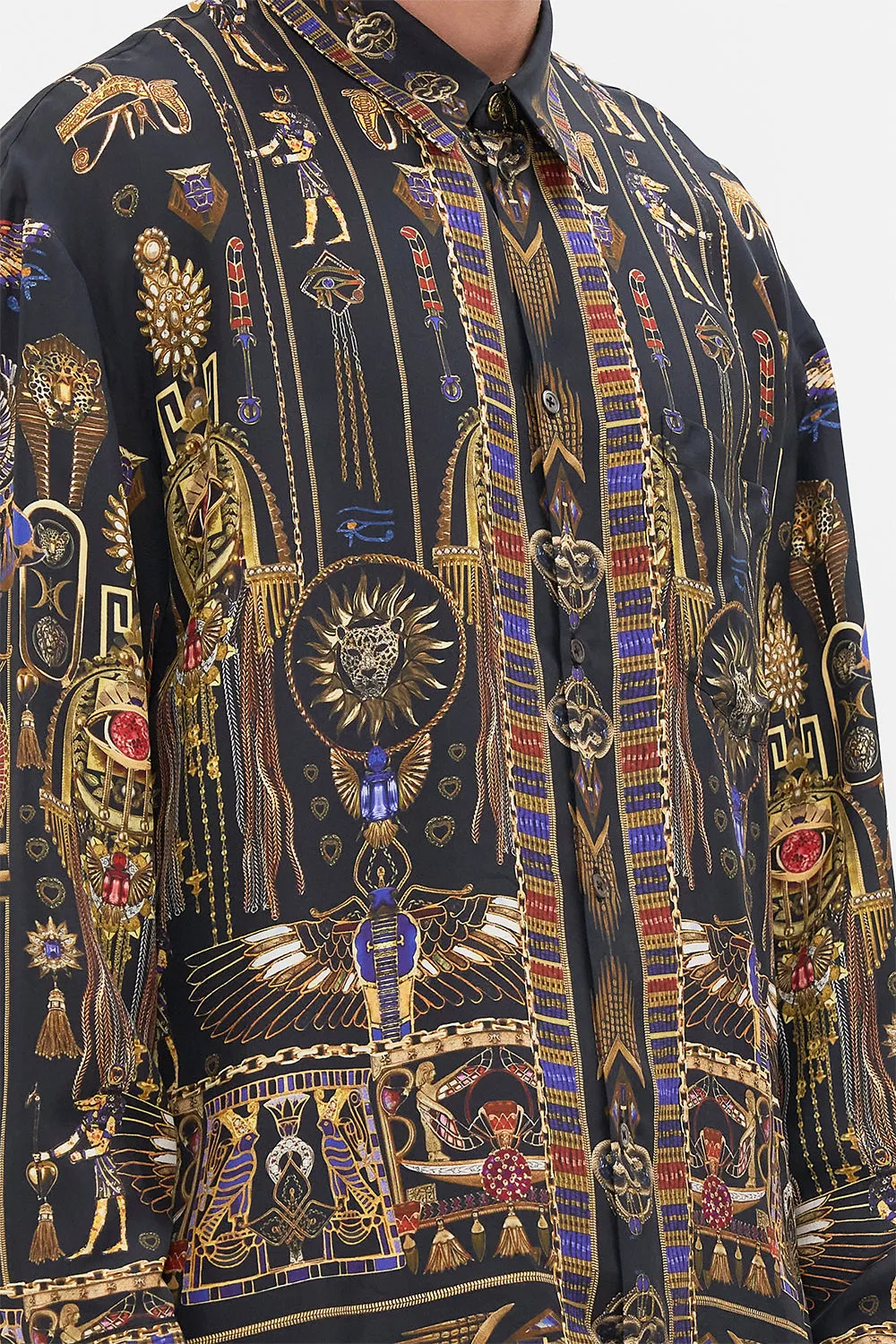 OVERSIZED SHIRT CARTOUCHE KINGDOM