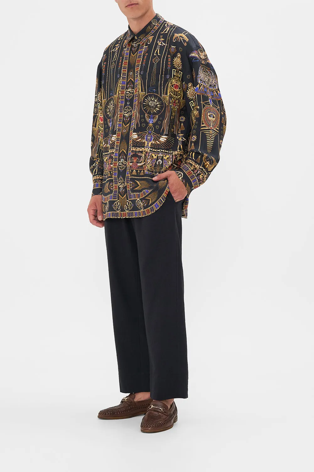 OVERSIZED SHIRT CARTOUCHE KINGDOM