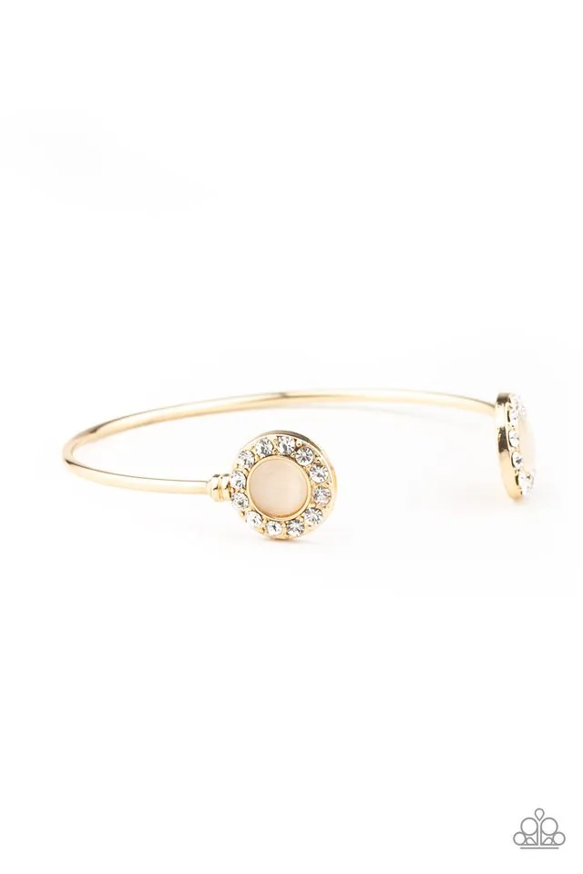 Paparazzi Bracelet ~ Instant Illumination - Gold