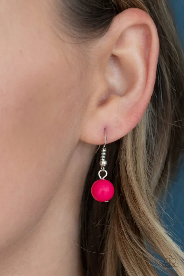 Paparazzi Necklace ~ A La Vogue - Pink
