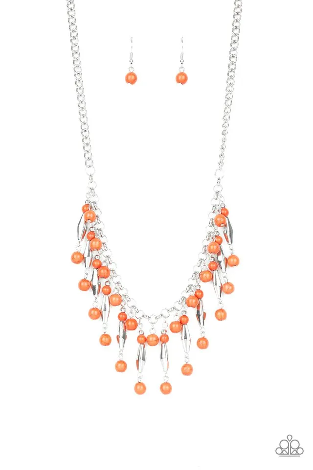 Paparazzi Necklace ~ Earth Conscious - Orange
