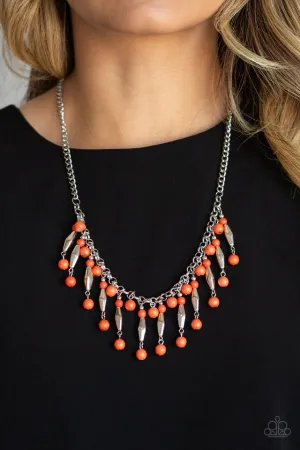 Paparazzi Necklace ~ Earth Conscious - Orange