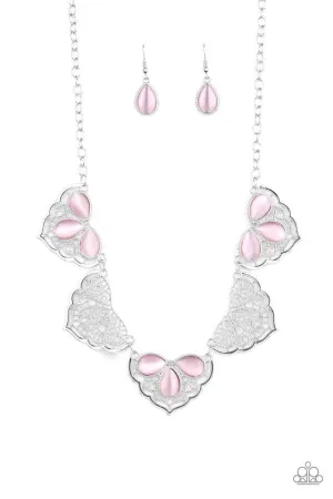 Paparazzi Necklace ~ East Coast Essence - Pink