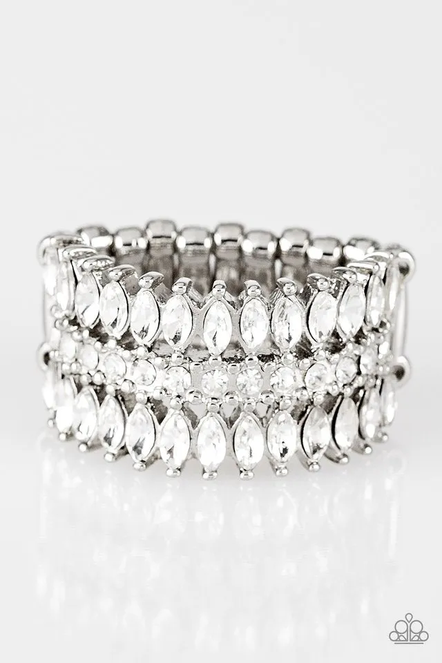 Paparazzi Ring ~ Treasury Fund - White
