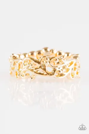 Paparazzi Ring ~ Walk A VINE Line - Gold