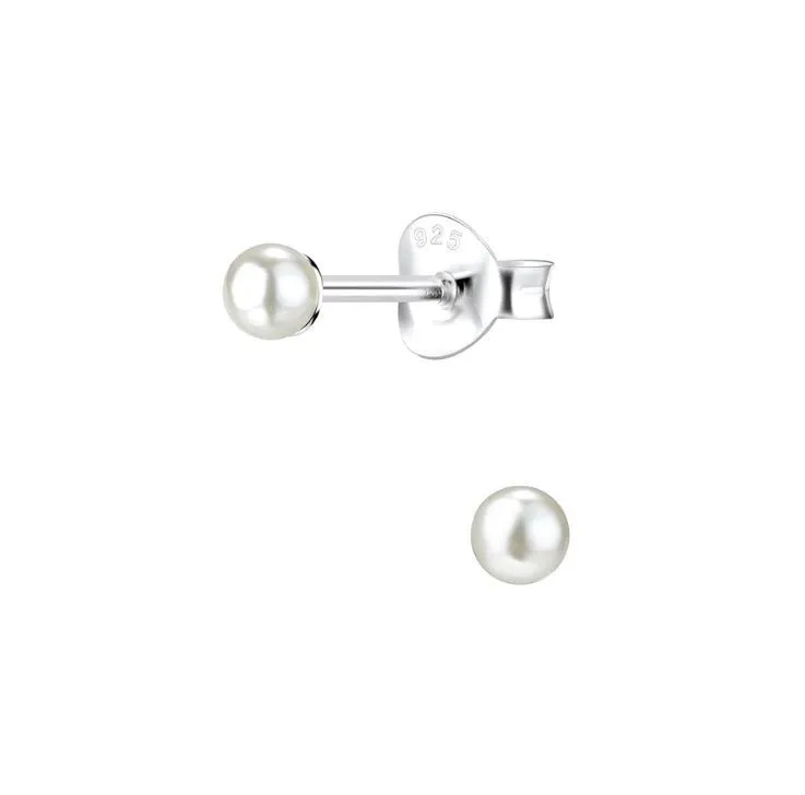 Pearl Stud Earrings