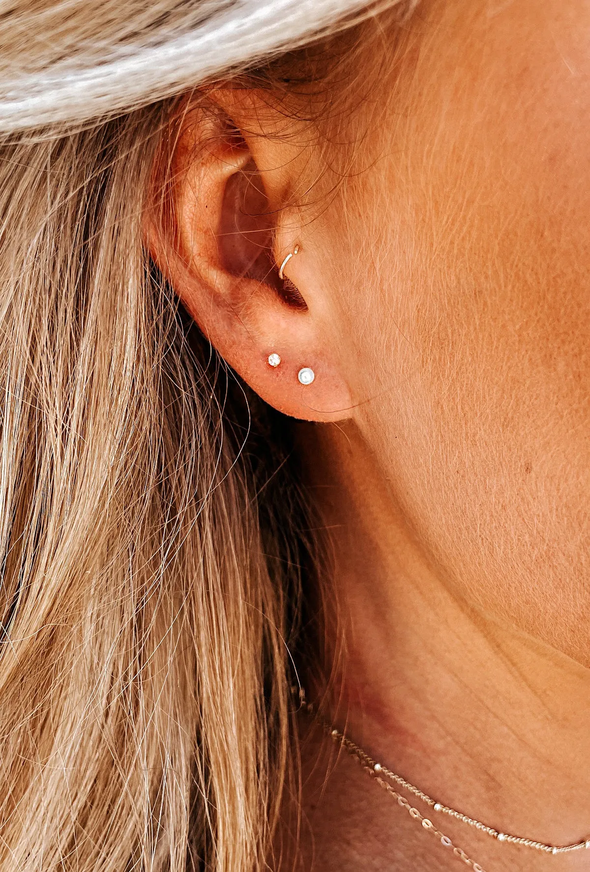 Pearl Stud Earrings
