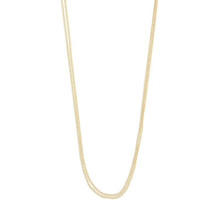 Pilgrim Jojo 2-In-1 Necklace Gold Plated