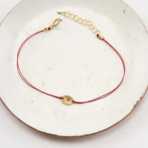 PRANA DISC GOOD LUCK BRACELET