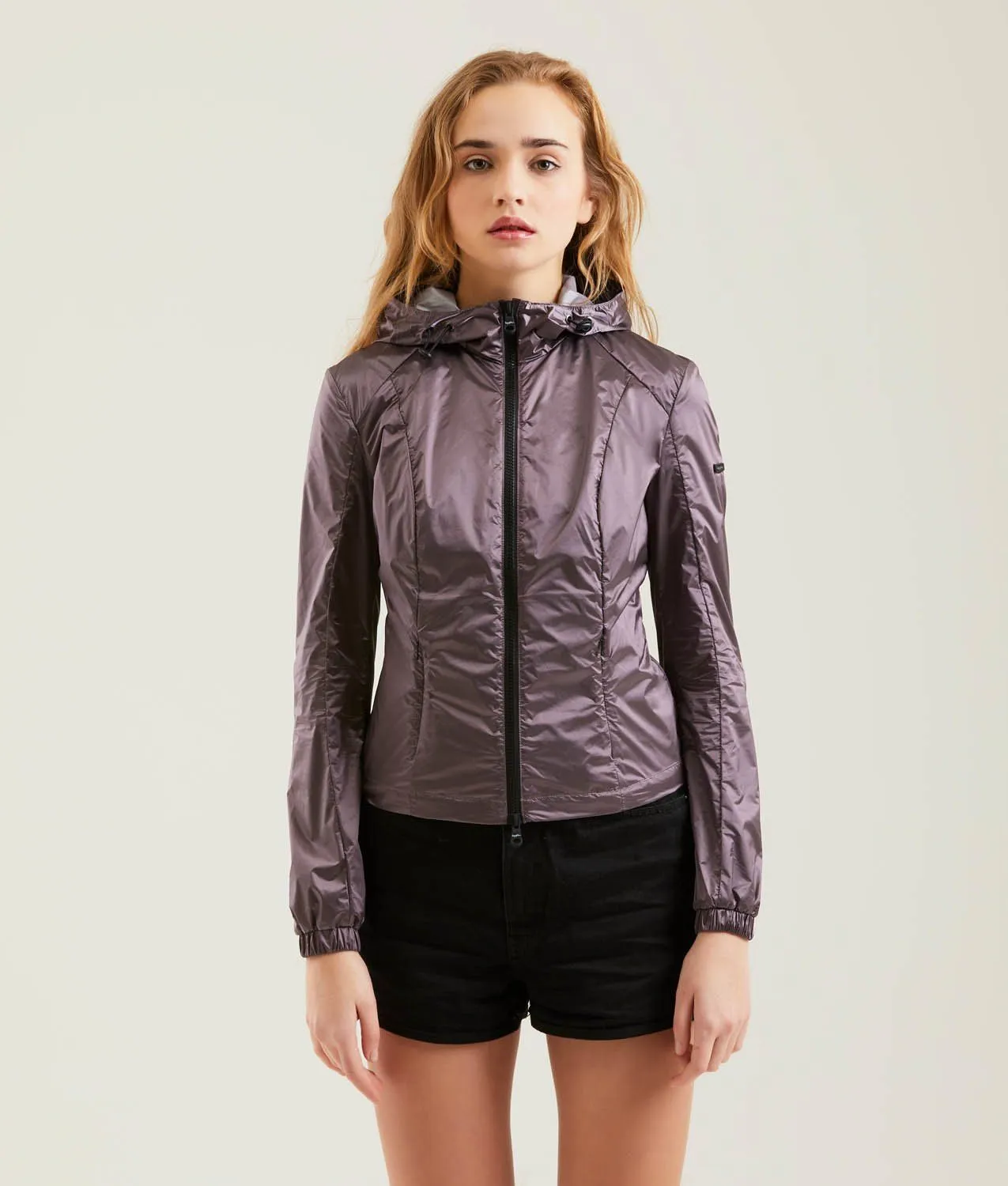 Refrigiwear Sleek Ultra-Light Metallic Nylon Jacket
