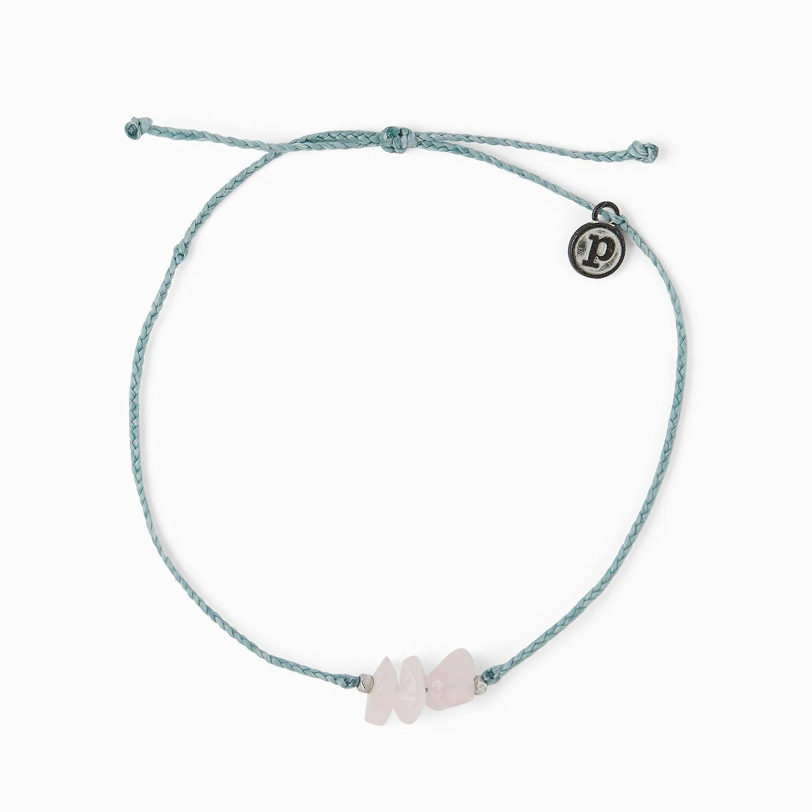 Rose Quartz Raw Stone Anklet